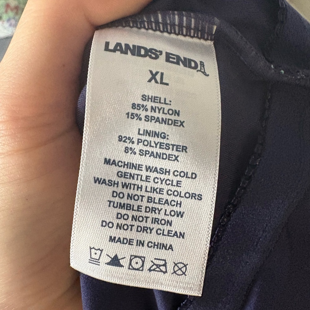 NWT Lands' End Ladies' Swimsuit Size XL - Picture 5 of 5
